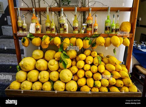 Lemons and Limoncello from Italy’s Amalfi Coast .